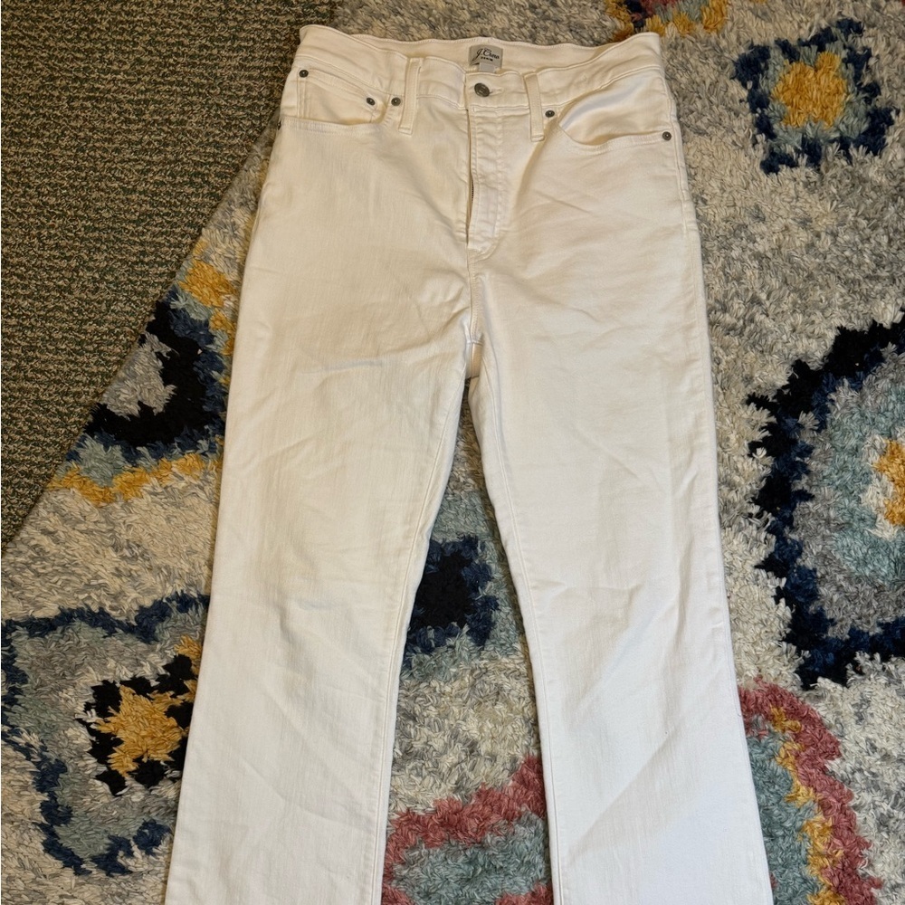 J.‎ Crew Denim Curvy Full Length Boot Demi Boot High Rise Strech 30 Tall